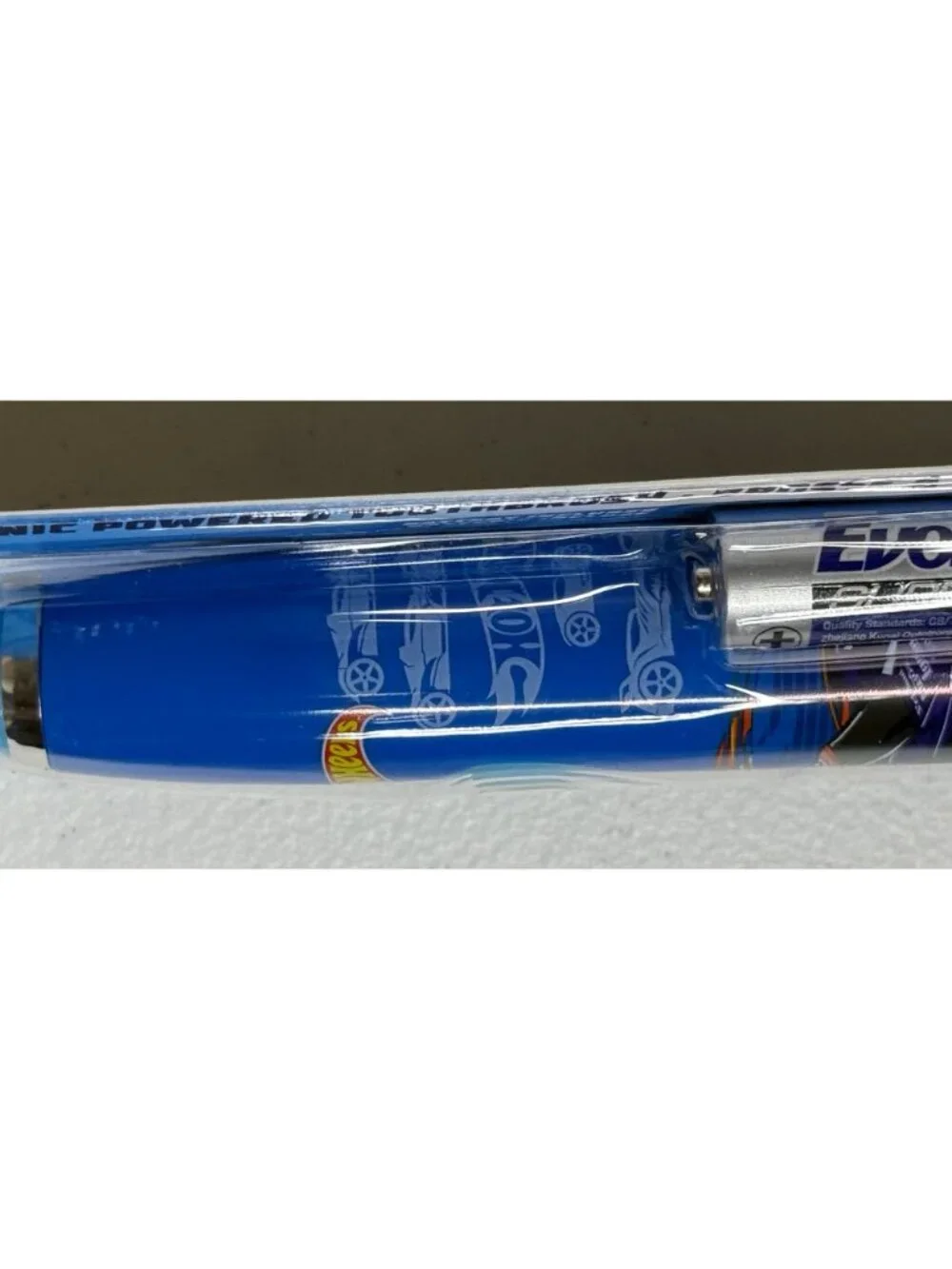 Hot Wheels Sonic Powered Toothbrush Kids Battery Included Soft Bristles